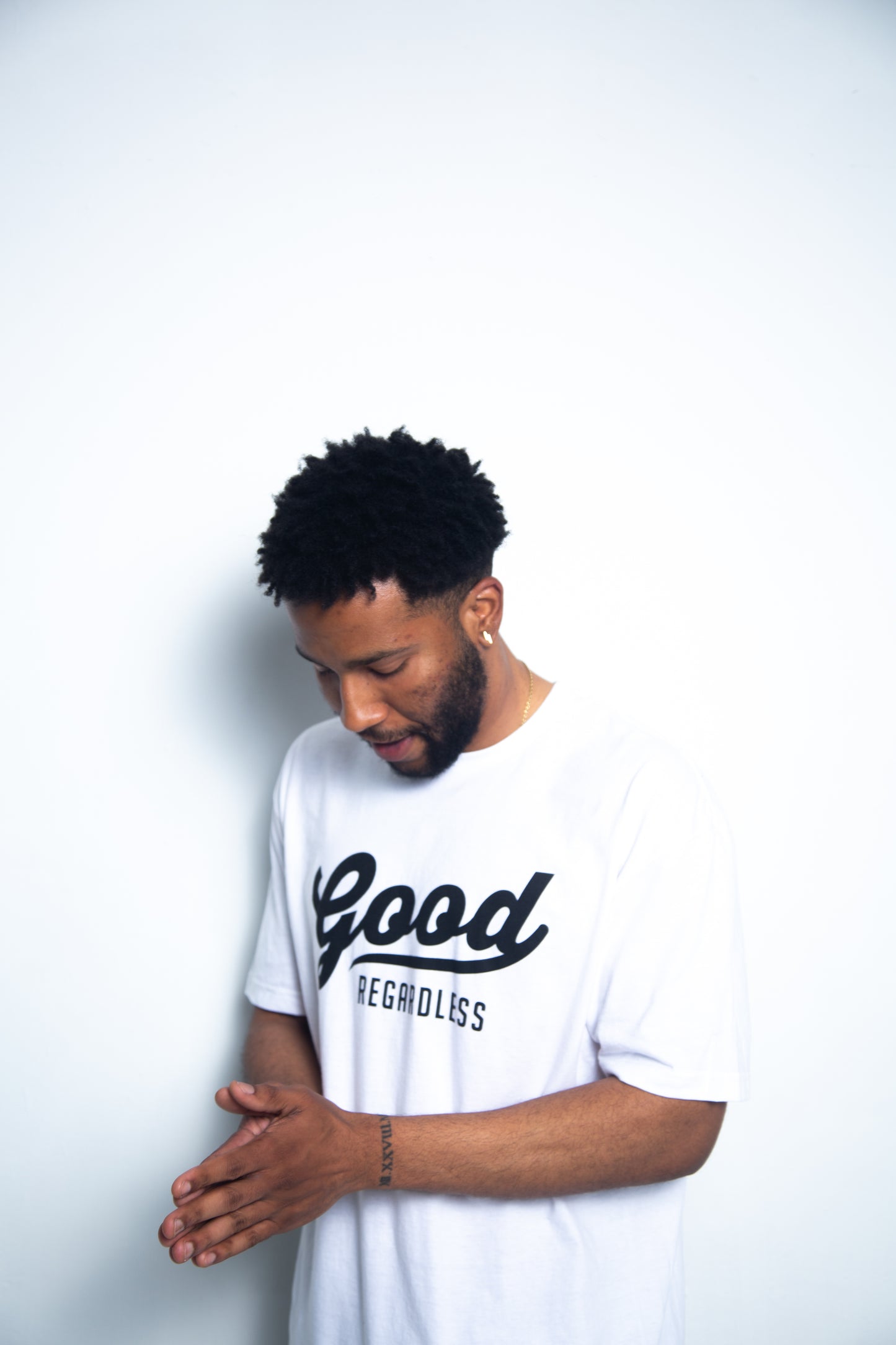 Good Regardless: Original White Tee